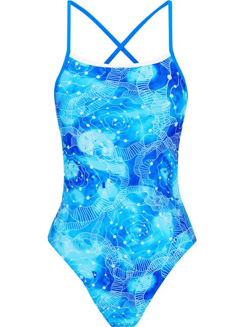 AMANZI Tie Back One Piece - Roselle