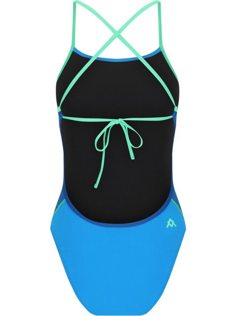 AMANZI Tie Back One Piece - Seaglass