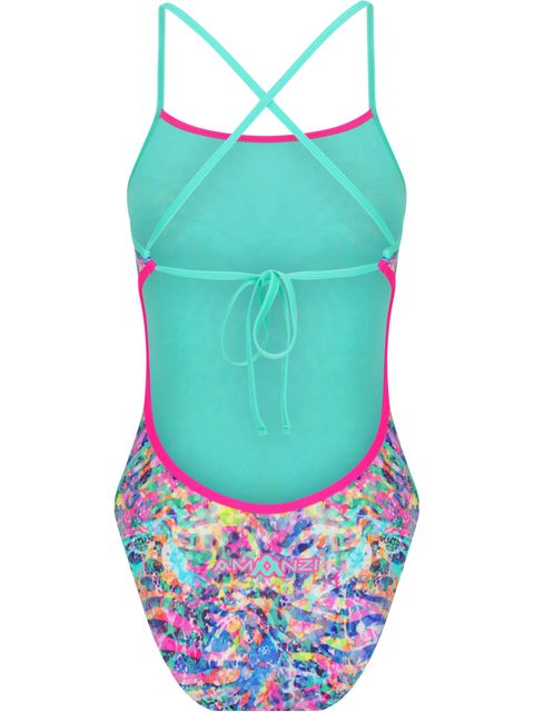 AMANZI Tie Back One Piece - Tigress