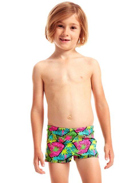 AMANZI Toddler Boys Jamaican Me Crazy Trunks