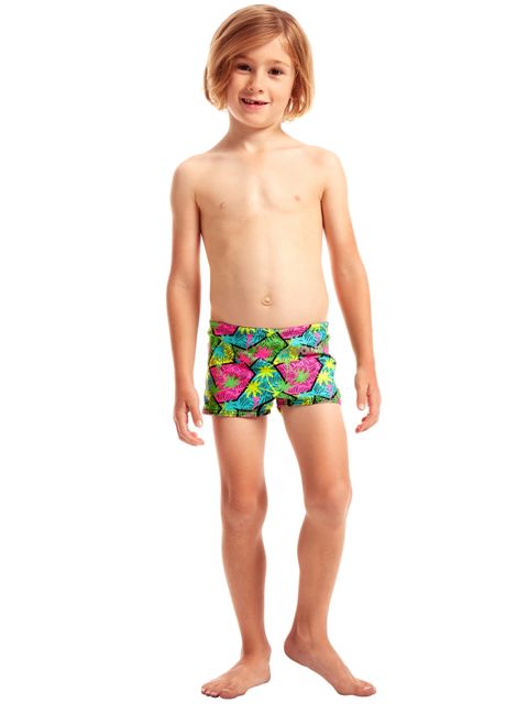 AMANZI Toddler Boys Jamaican Me Crazy Trunks