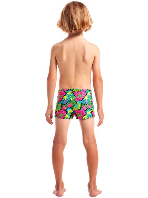 AMANZI Toddler Boys Jamaican Me Crazy Trunks