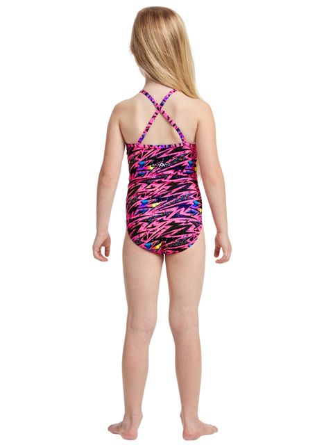 AMANZI Toddler Girls Girl Power One Piece