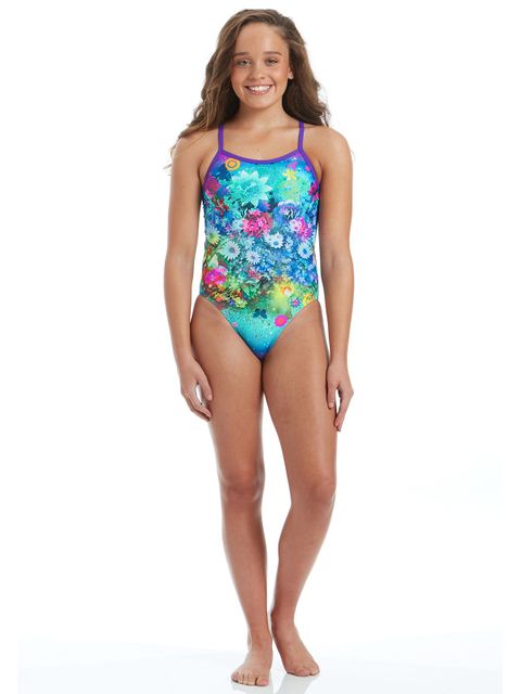AMANZI Whimsical Wildflowers Girls One Piece