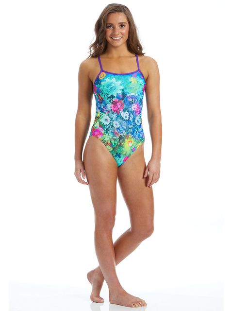 AMANZI Whimsical Wildflowers Womens One Piece