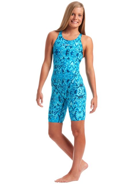 AMANZI Womens Blue Lagoon Kneelength