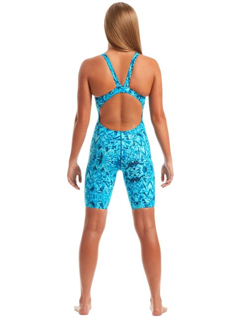 AMANZI Womens Blue Lagoon Kneelength