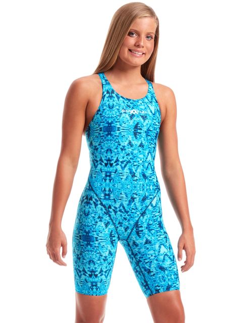 AMANZI Womens Blue Lagoon Kneelength
