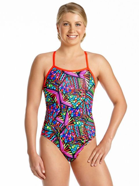 AMANZI Womens Candy Puzzle One Piece