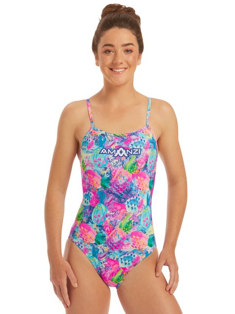 AMANZI Womens Fineapples One Piece