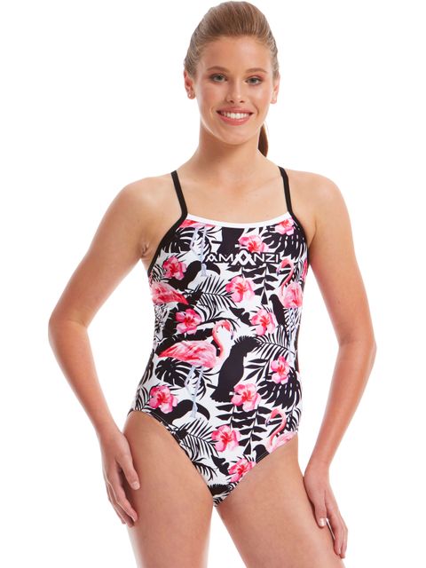 AMANZI Womens Glamingo One Piece