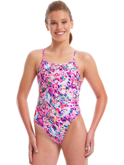 AMANZI Womens Manchurian Magic One Piece