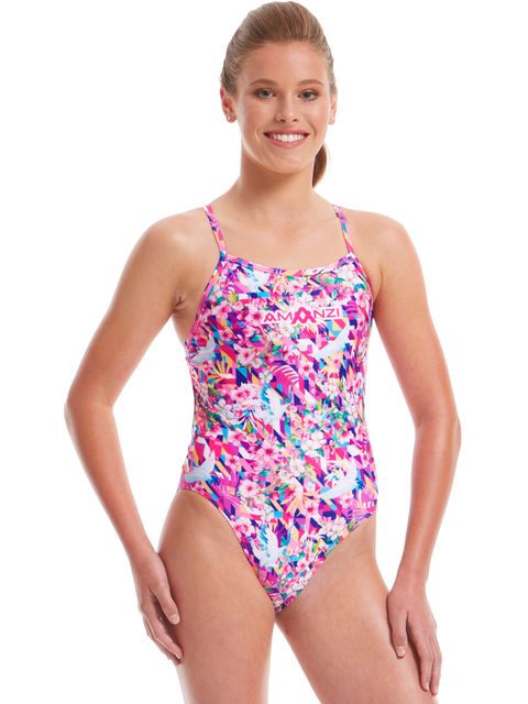 AMANZI Womens Manchurian Magic One Piece
