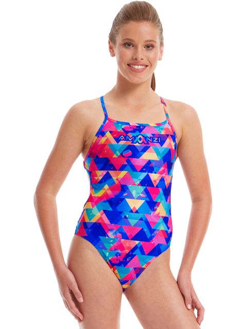 AMANZI Spectrum Tie Back One Piece