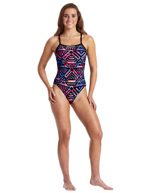 AMANZI Womens Tiki Princess One Piece