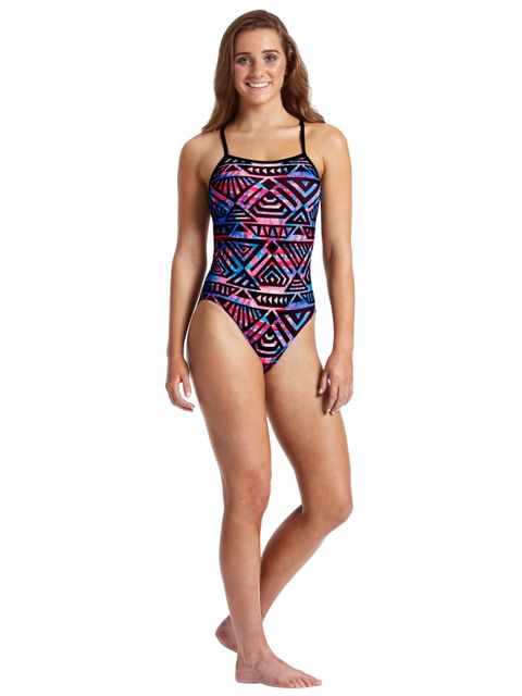AMANZI Womens Tiki Princess One Piece