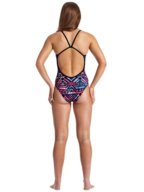 AMANZI Womens Tiki Princess One Piece