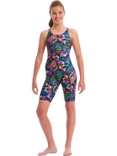 AMANZI Womens Tropical Twilight Kneelength