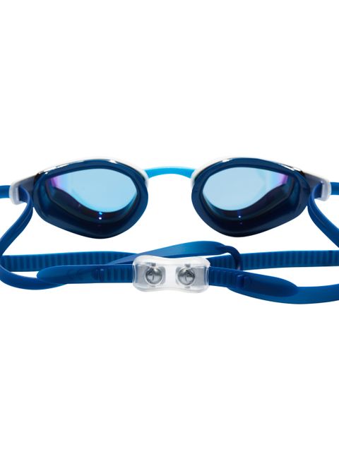 AMANZI Dominate Sunset Mirror Goggles - White/Indigo
