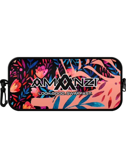AMANZI Axion Majestic Mirror Goggles - Purple/Teal/Pink