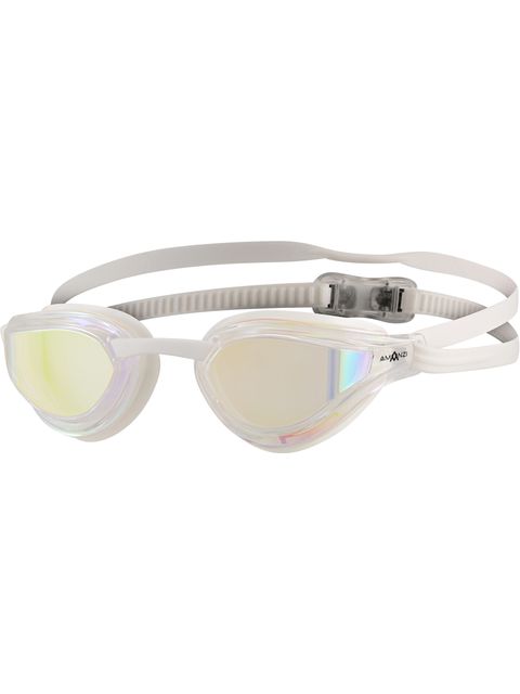 AMANZI Dominate Pearl Mirror Goggles - Clear/White