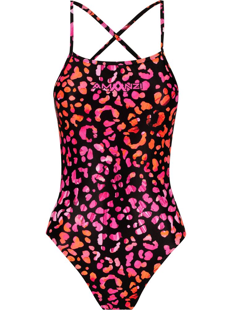 Maiô One Piece Com Amarração Nas Costas - HUE Feminino Em Cores Vibrantes
