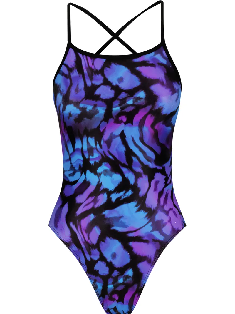 AMANZI Tie Back One Piece - Hazey | AMANZI Swimwear