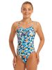 AMANZI Girls Coral Camo One Piece