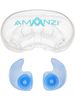 AMANZI Moulded Ear Plugs - Sky